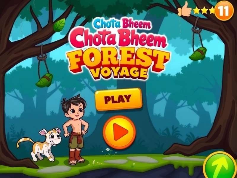 Chhota Bheem Forest Voyage Game Screenshot